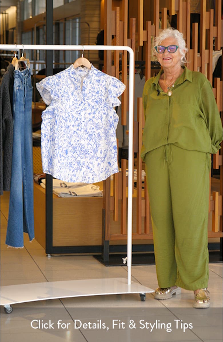 Eve Dacey Ruffle Top, sales video thumbnail