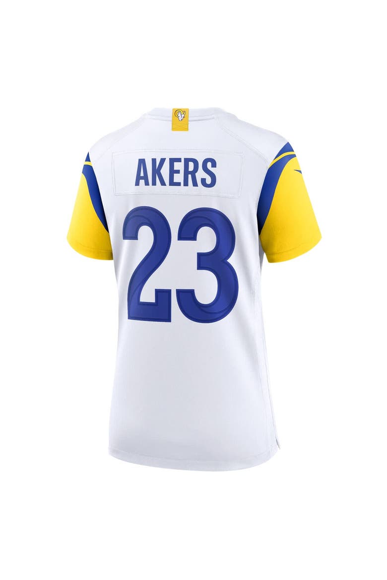 Women's Nike Cam Akers White Los Angeles Rams Game Jersey, Alternate, color, White