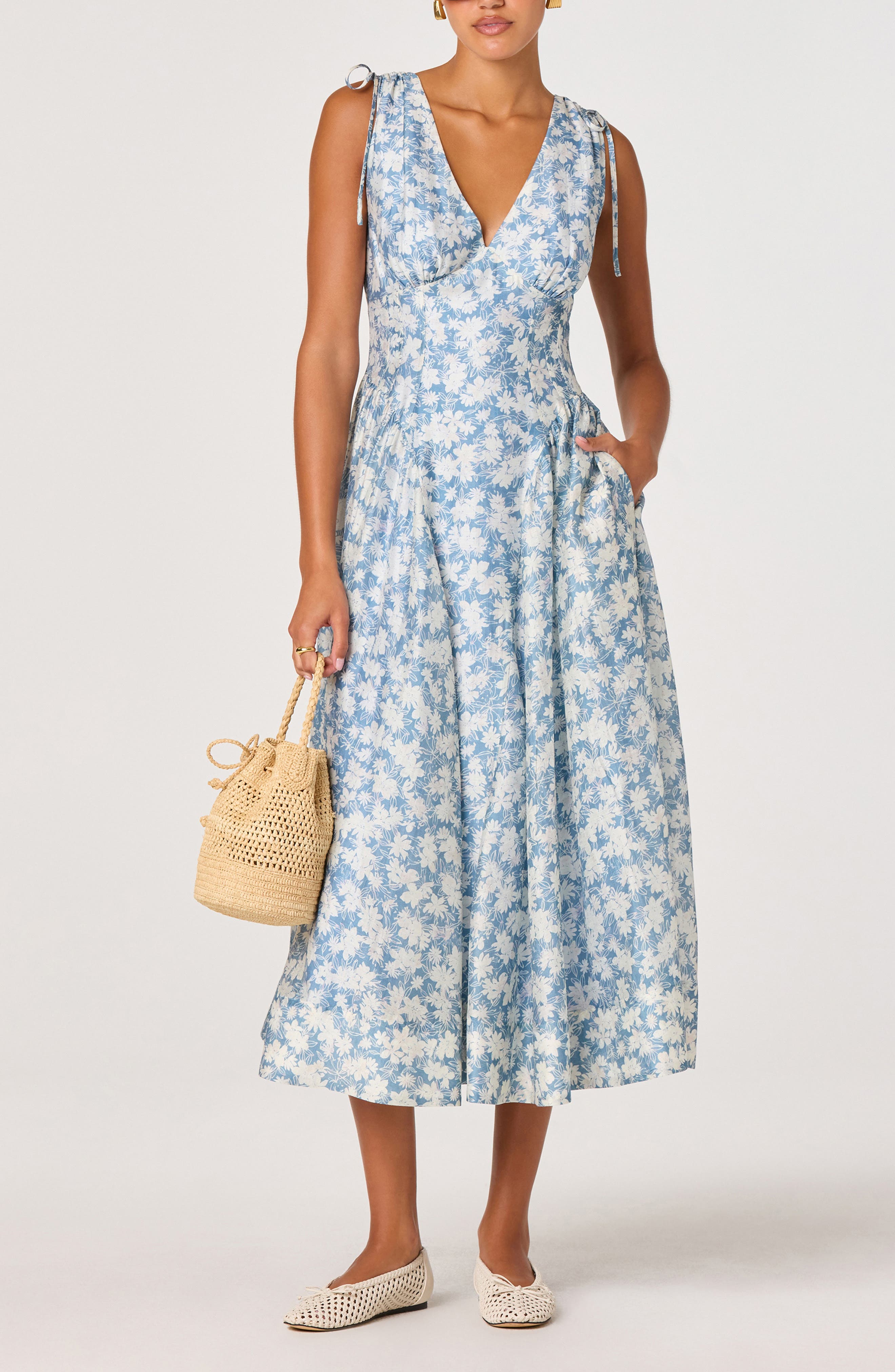 selected BLUE FLORAL