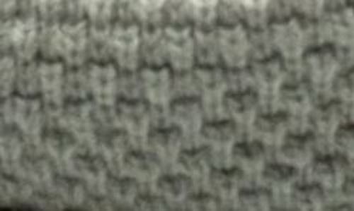 Portolano Popcorn Stitch Infinity Scarf In Gray