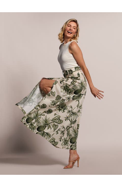 Flora in Ink Tatum Skirt