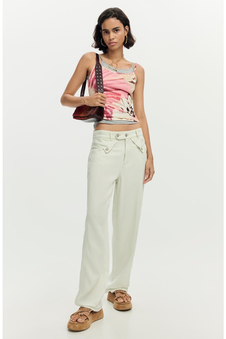 Floral Print Layered Camisole, Alternate, color, MULTI