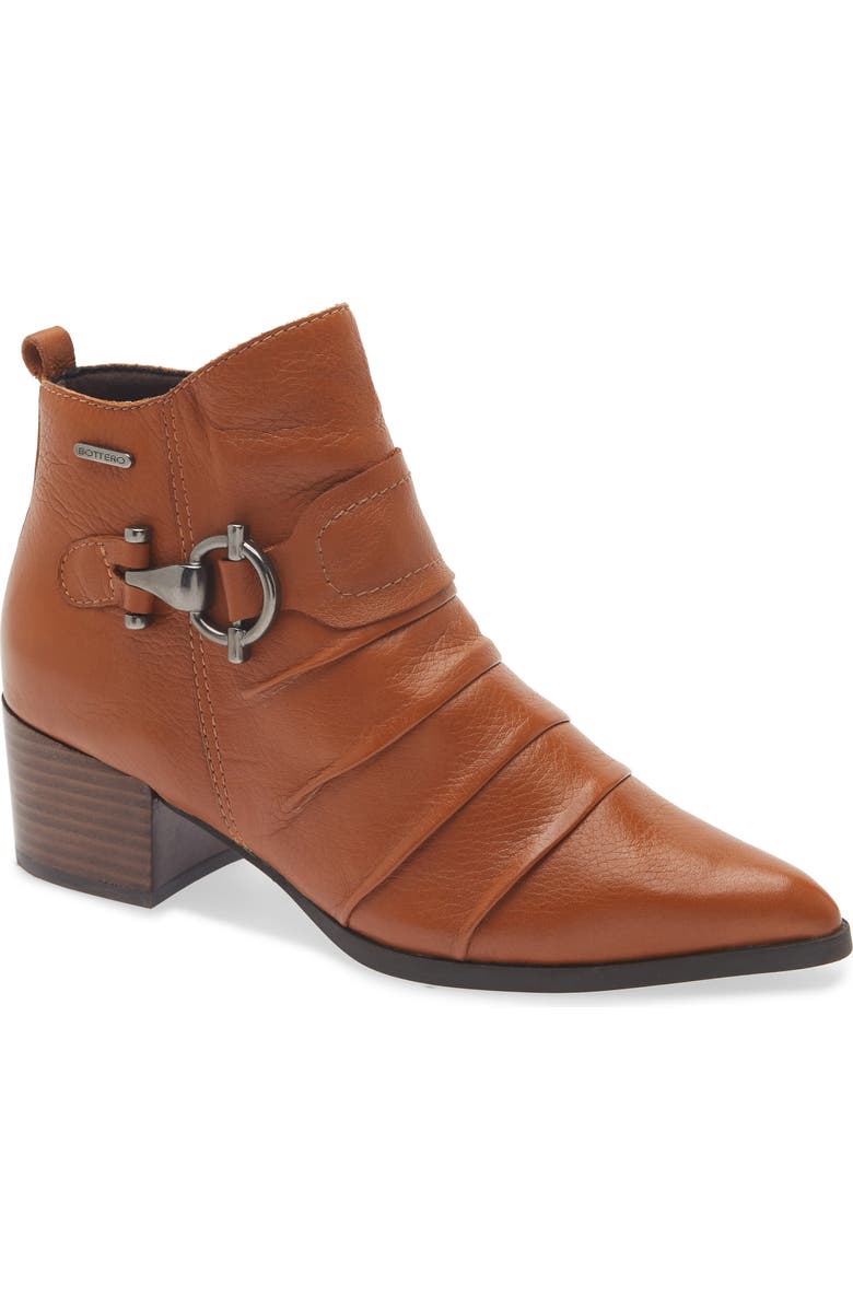Bottero Pointed Toe Ankle Bootie, Main, color,