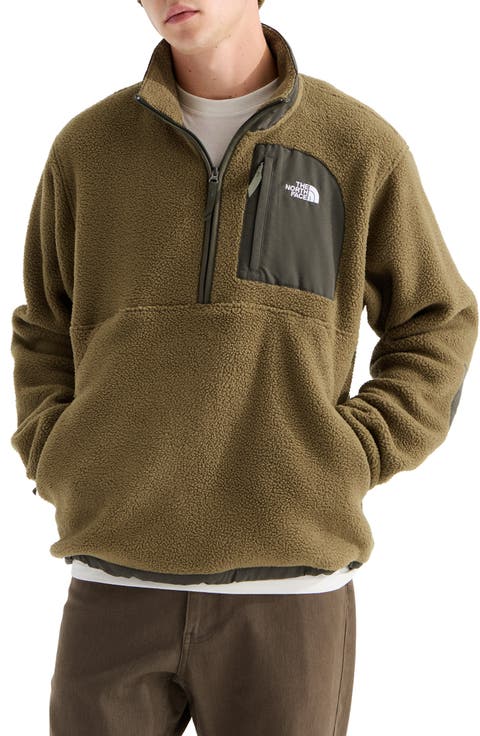 Yumiori Off Peak Recycled Fleece Half Zip Pullover