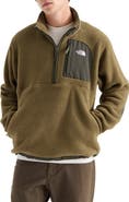 The North Face Yumiori Off Peak Recycled Fleece Half Zip Pullover