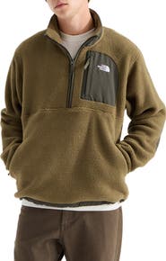The North Face Yumiori Off Peak Recycled Fleece Half Zip Pullover
