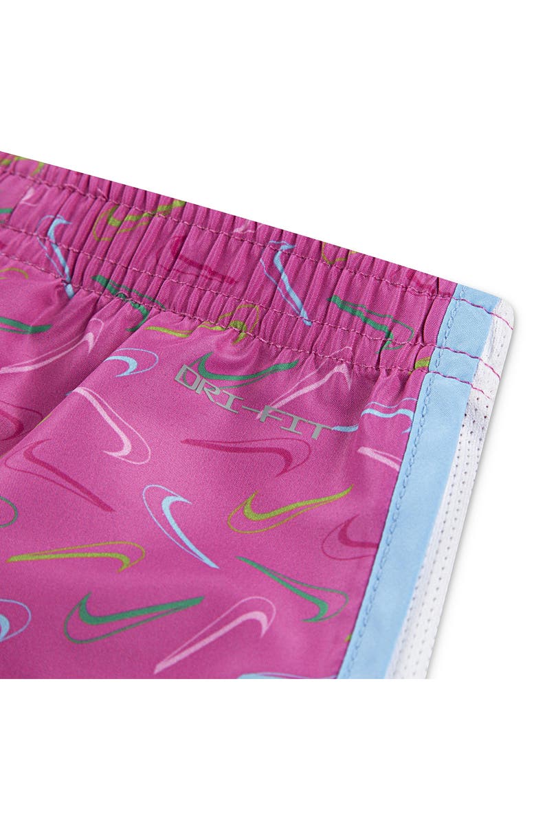 Nike Swoosh Logo T-Shirt & Tempo Shorts Set, Alternate, color, Playful Pink