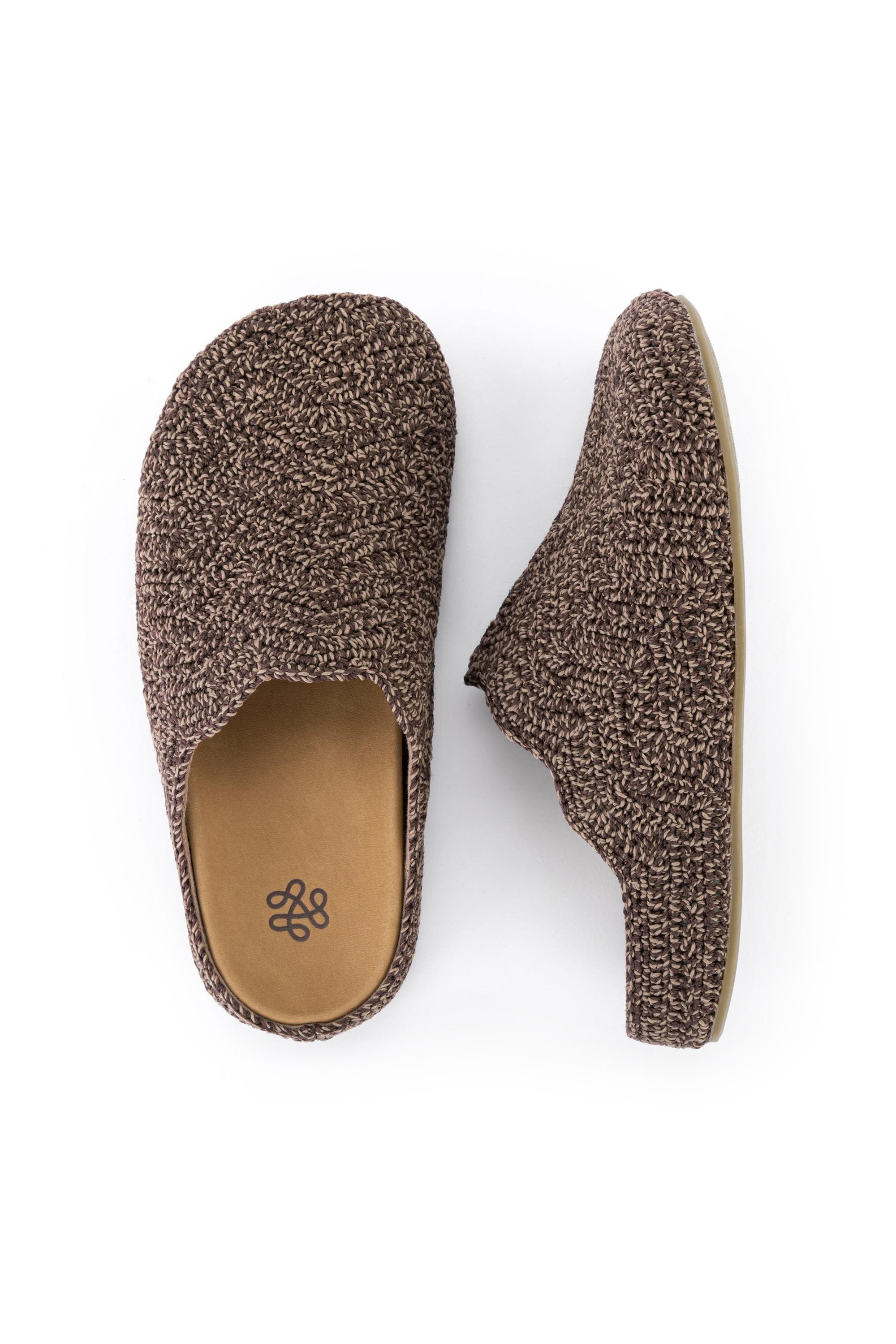 Bolinas Crochet Ripple Clog, Alternate, color, Nutmeg Static Ripple