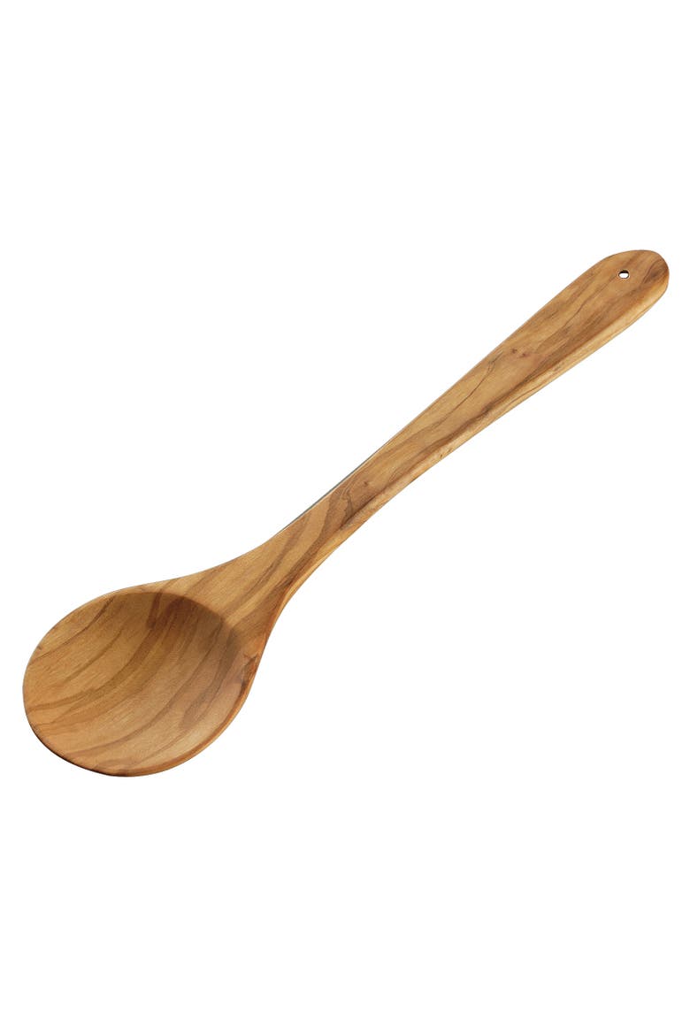 Cilio Toscana Olivewood Cooking Spoon, 11.8-Inch, Main, color, Brown