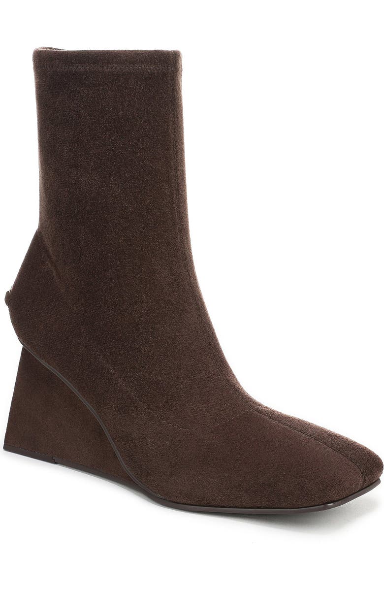 Circus NY by Sam Edelman Lia Wedge Bootie, Main, color, Dark Chocolate