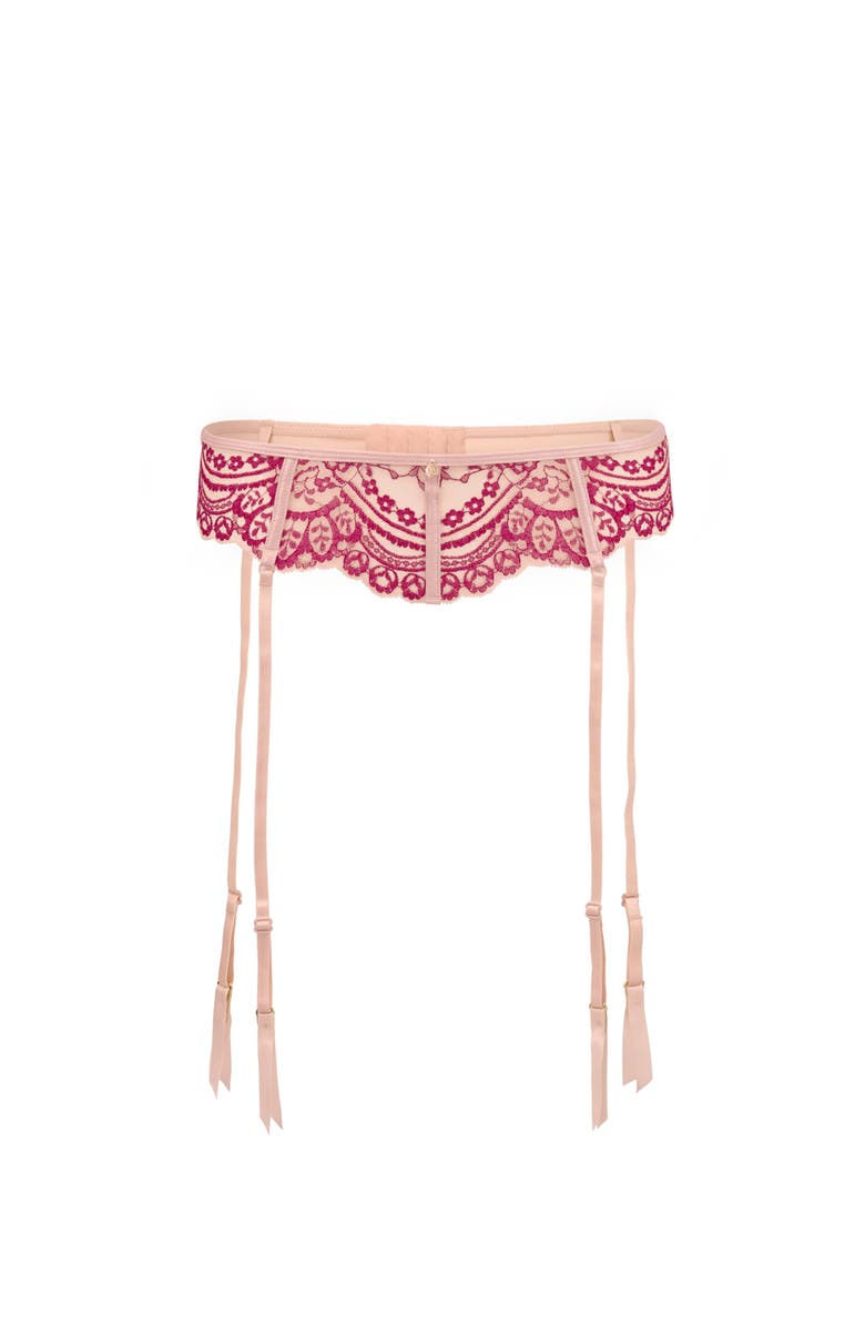 Adore Me Paloma Garter Lingerie, Alternate, color,