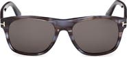 TOM FORD Marlon-02 55mm Square Sunglasses