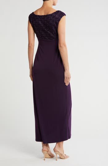 Novelty Bodice Mock Wrap Dress