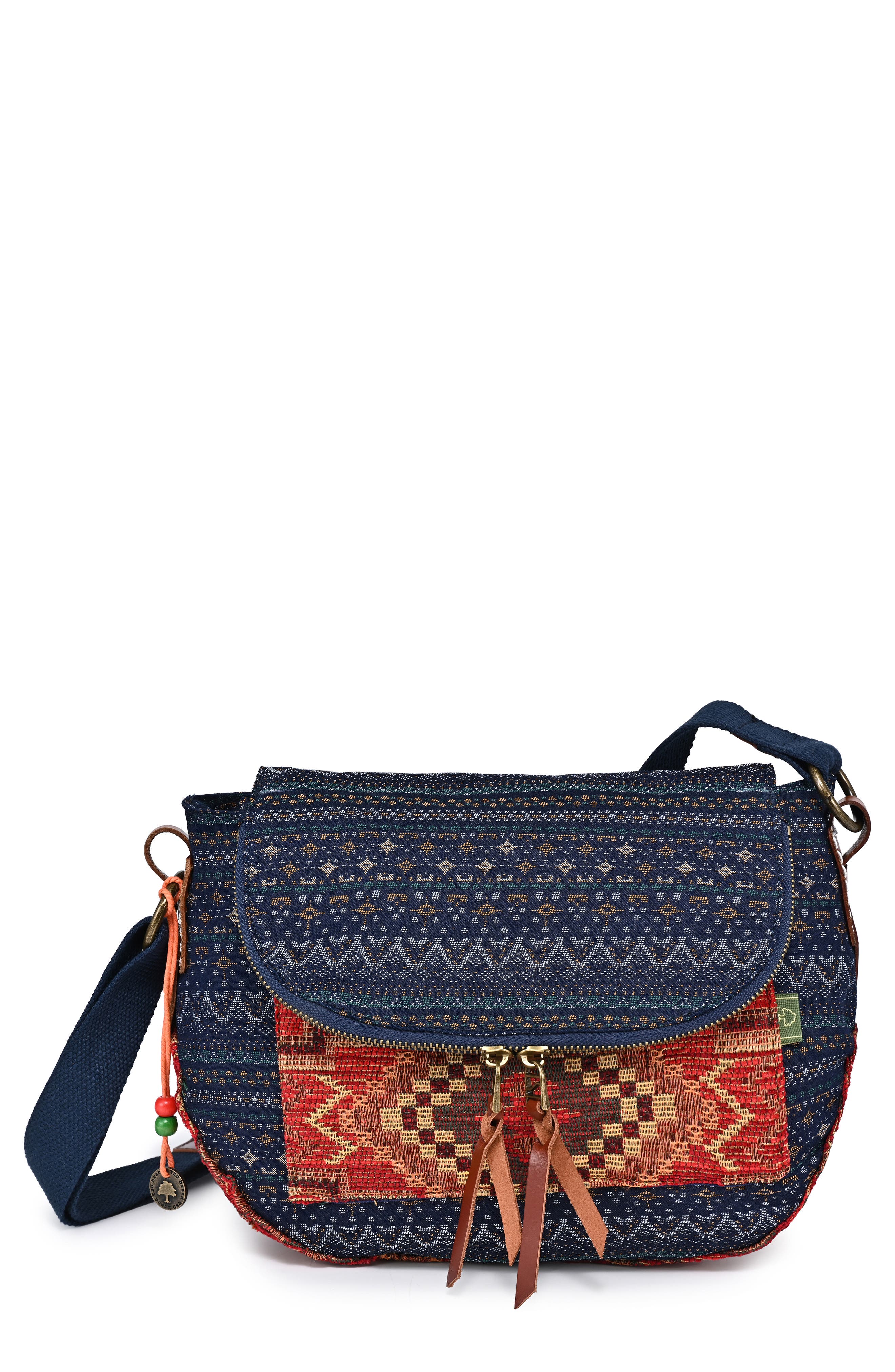 THE SAME DIRECTION Secret Fabric Crossbody Bag, Main, color, 
