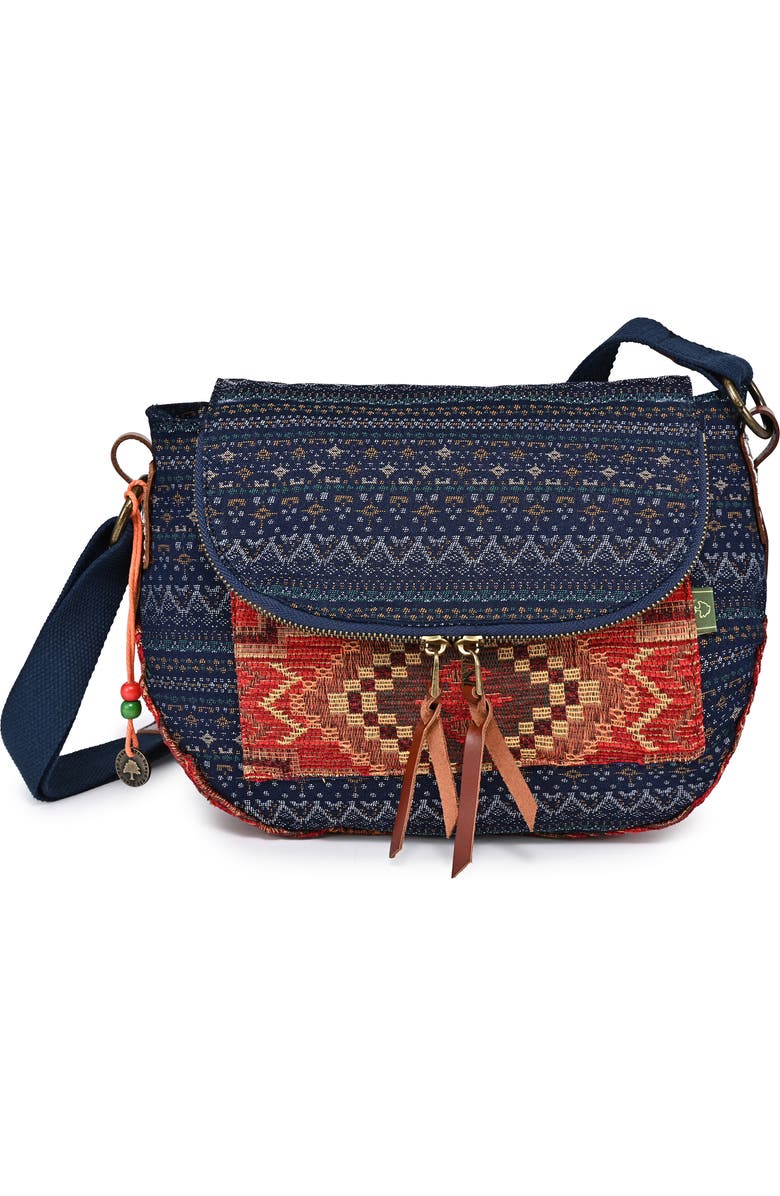THE SAME DIRECTION Secret Fabric Crossbody Bag, Main, color,
