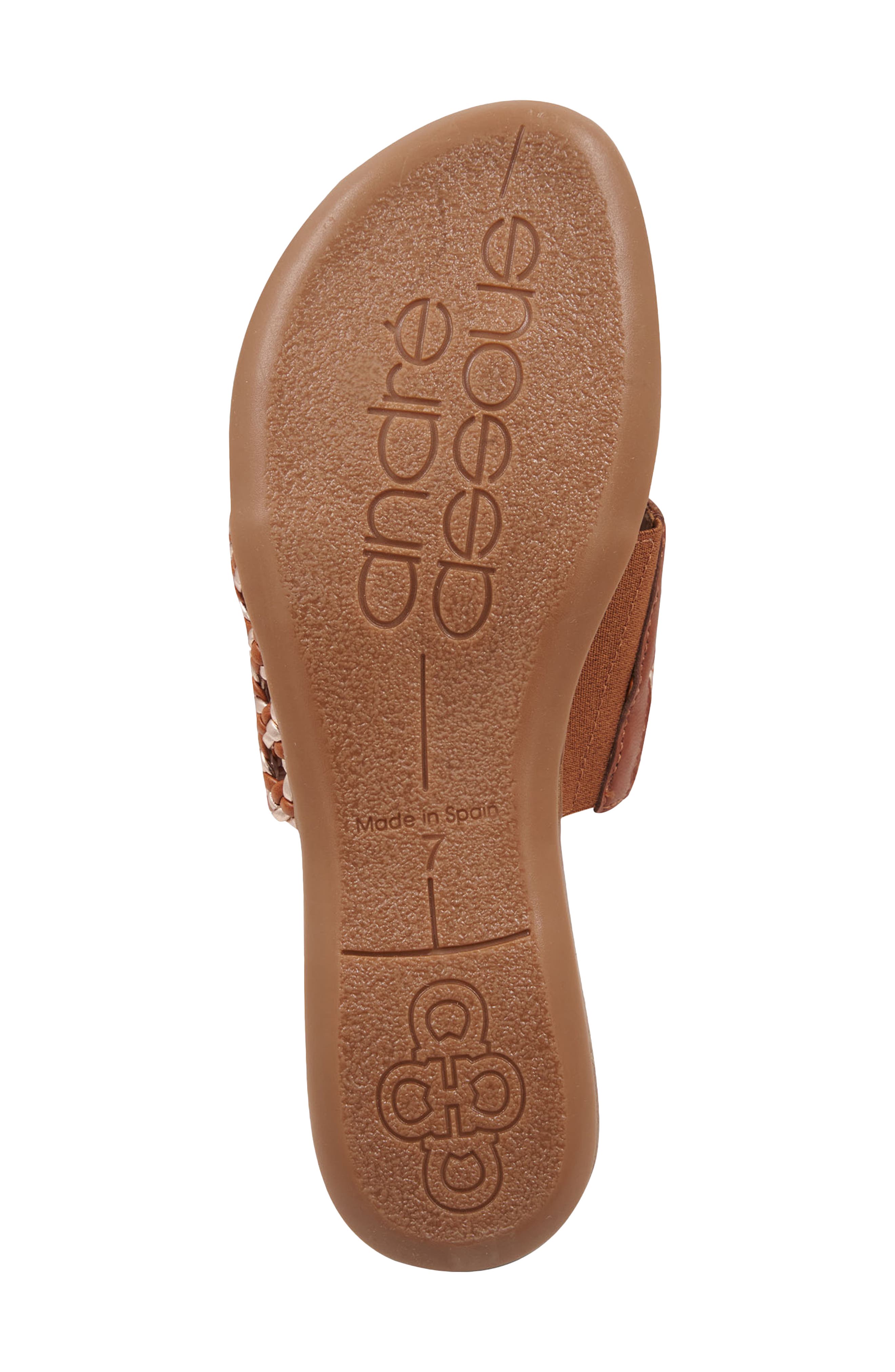 André Assous Nice Woven Sandal, Alternate, color, 