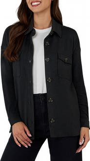 matty m. Pocket Knit Shirt