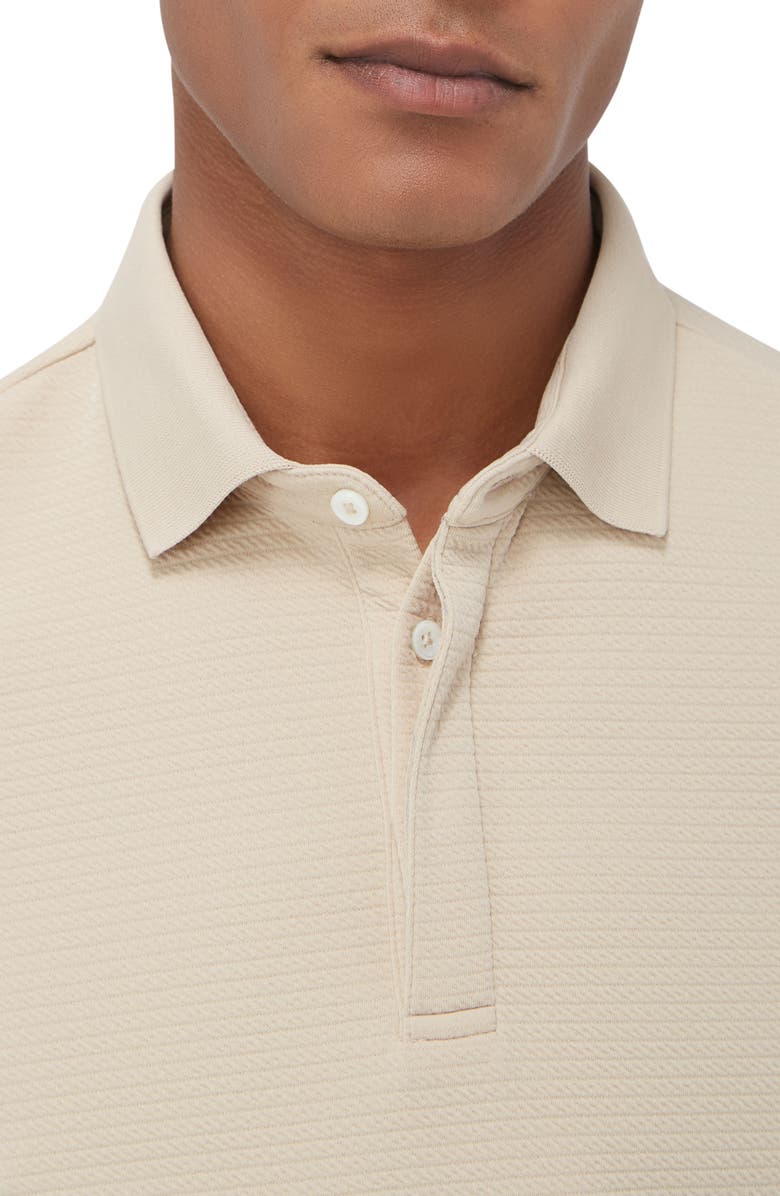 Bugatchi Textured Polo, Alternate, color, Desert