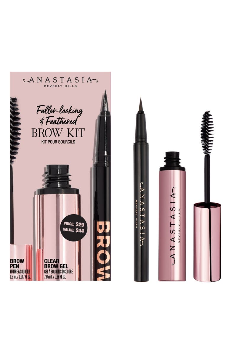 Anastasia Beverly Hills Fuller Looking & Feathered Brow Kit USD $44 Value, Main, color, Soft Brown