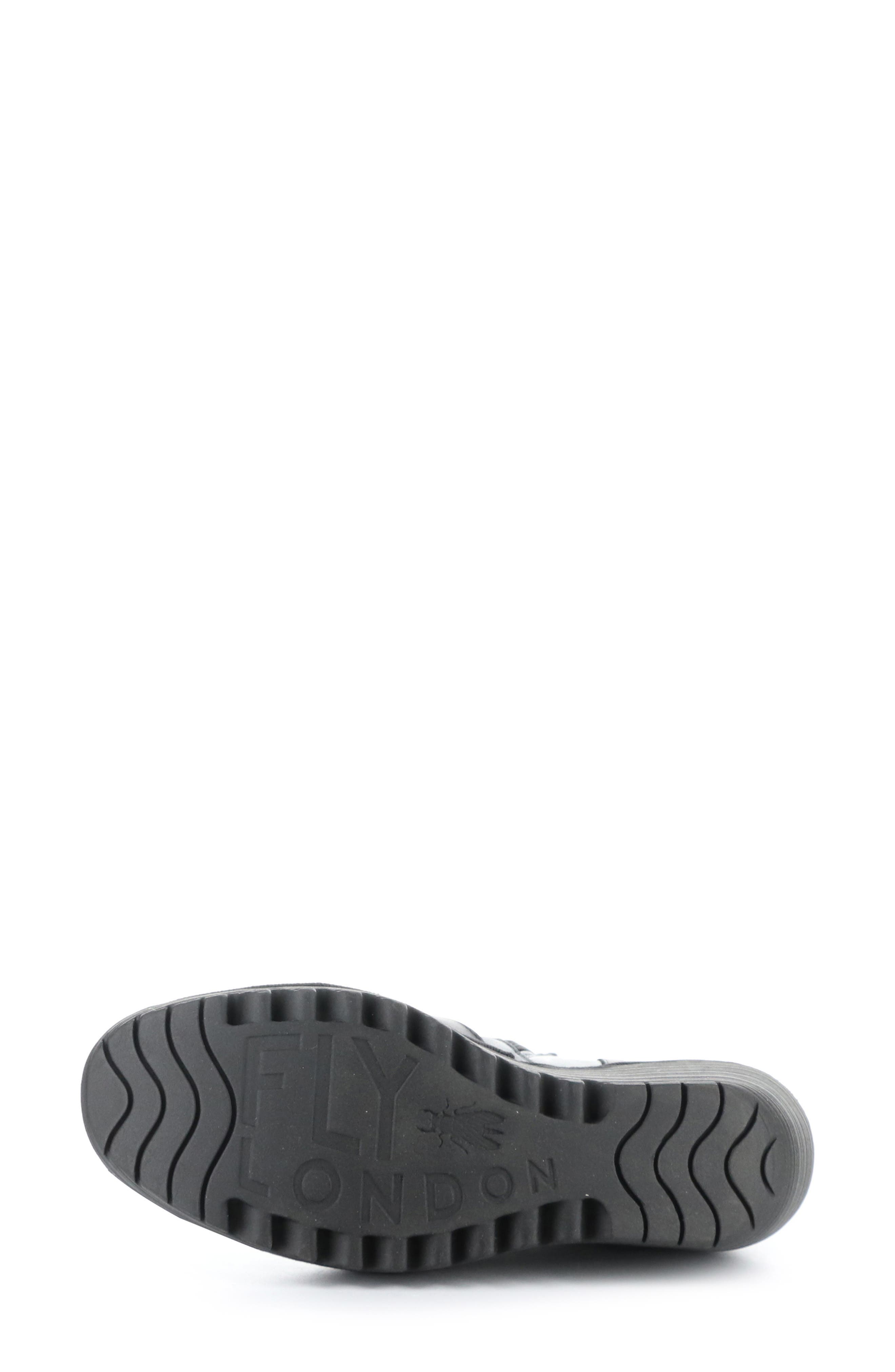 Fly London Yuxi Wedge Boot, Alternate, color, Black/ Graphite