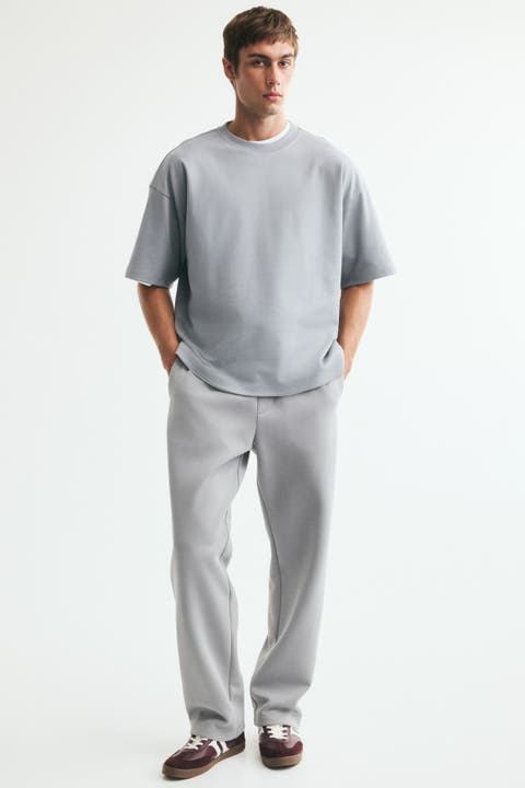 Relaxed-Fit Interlock Sweatpants