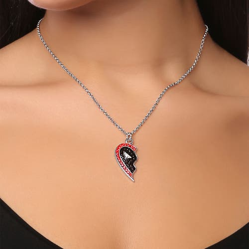 Marvel Deadpool And Wolverine Necklace, Set Of 2, 16+3 In Metallic