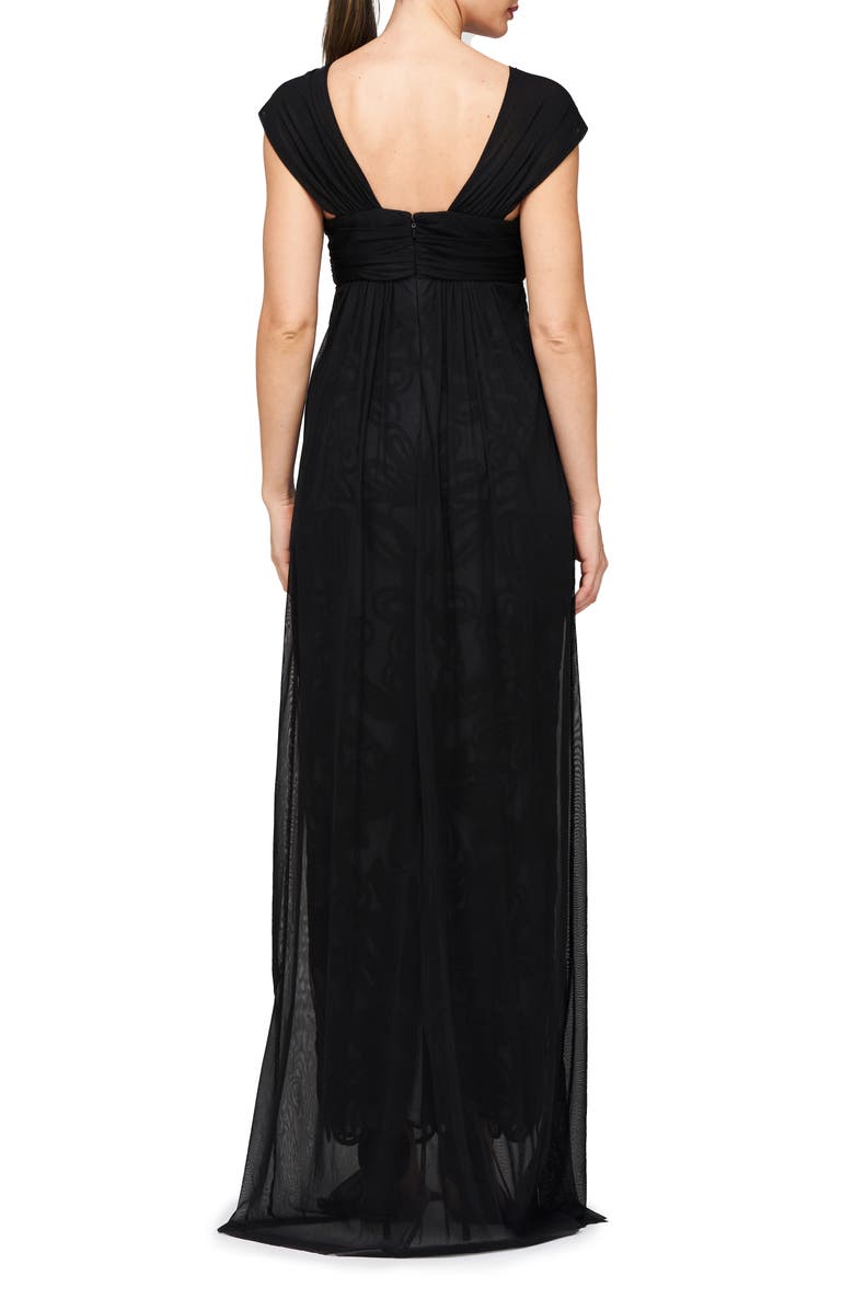 JS Collections Sena Soutache Gown, Alternate, color, 