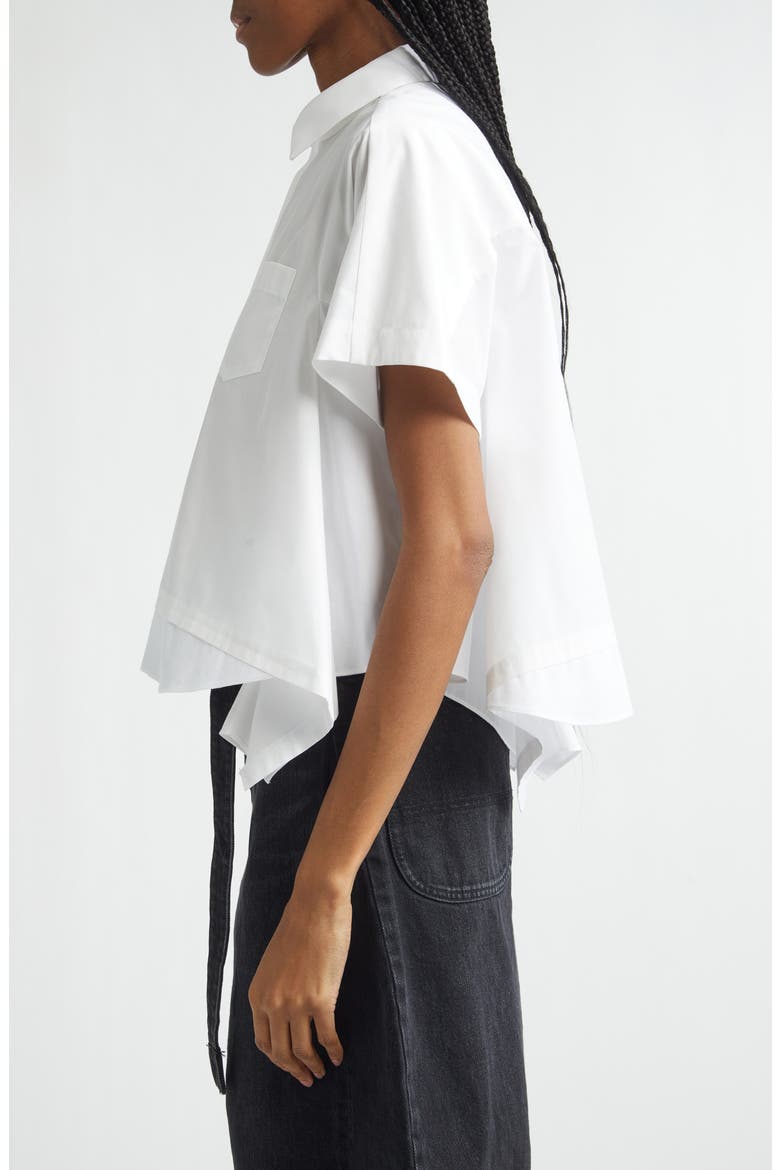 Poplin Shirt, Alternate, color, OFF WHITE