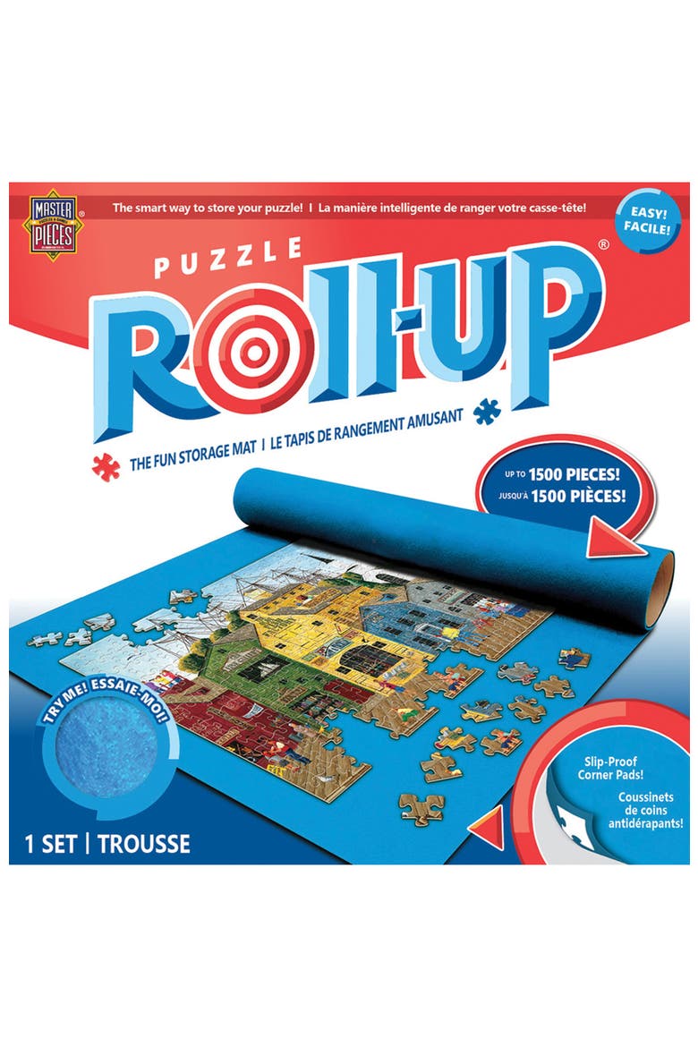 Jigsaw Puzzle Roll Up - 24"x42", Alternate, color, Blue