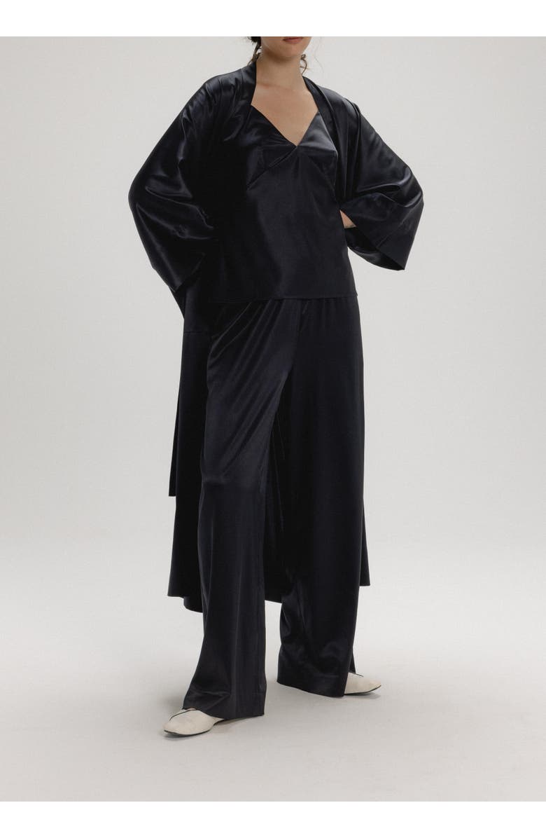 Alas Silk Kimono Robe, Alternate, color,