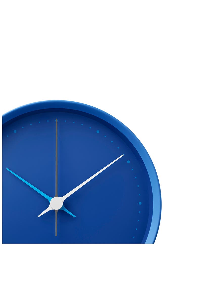 Koppel Wall Clock, Alternate, color, BLUE