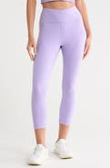 90 DEGREE BY REFLEX Lana Interlock Crossover High Rise Leggings