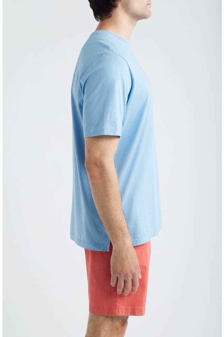 Bali Skyline Americana Pima Cotton T-Shirt, Alternate, color, CHAMBRAY BLUE