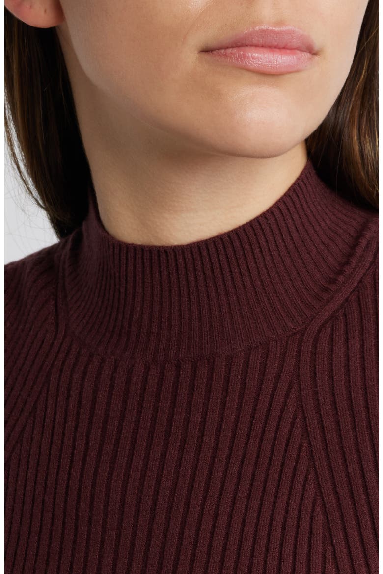 Fidelia Metallic Rib Tank, Alternate, color, OXBLOOD