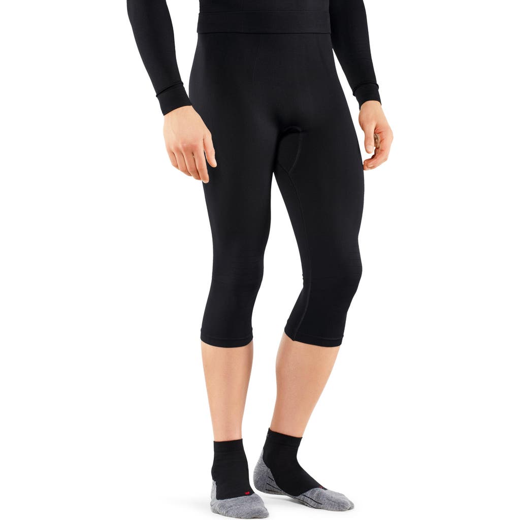 Falke Maximum Warm 3/4 Base Layer Bottom In Black