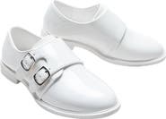 MOUSTACHE Patent Double Monk Strap Dress Shoes