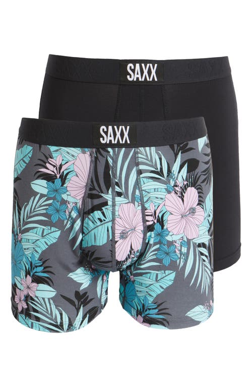 Saxx Assorted 2-pack Ultra Super Soft Boxer Briefs In Multi