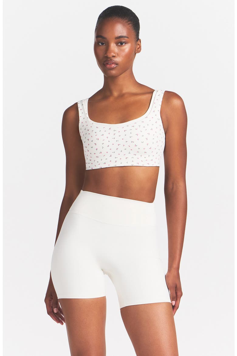 Shine Bonded Waist Bike Shorts, Alternate, color, NSKM ACTIVE IVORY