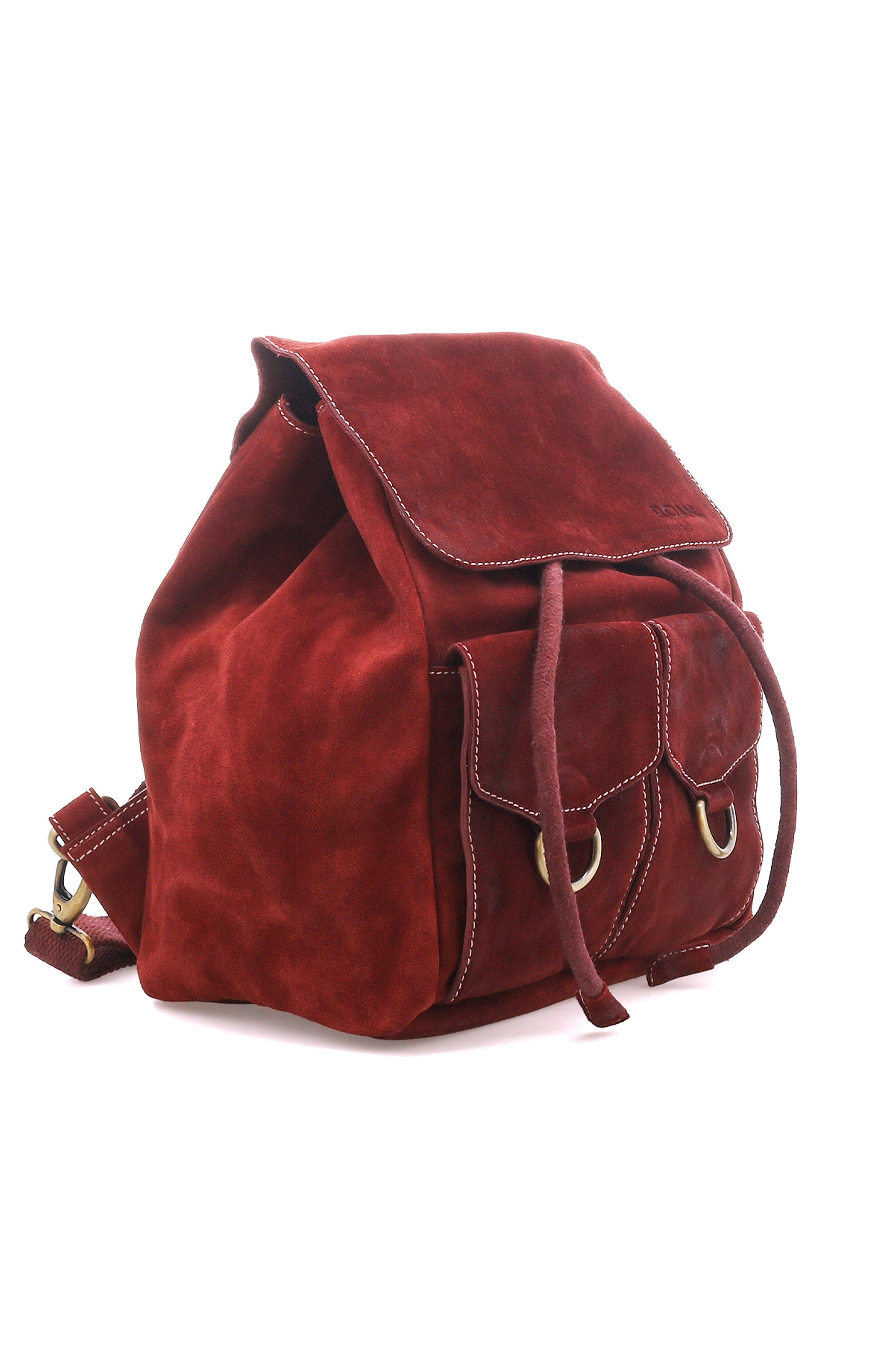 Damstad II Women's Backpack, Alternate, color, Wine Suede