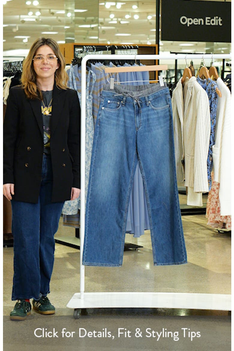 Featherweight Saige Boxer Relaxed Straight Leg Jeans video