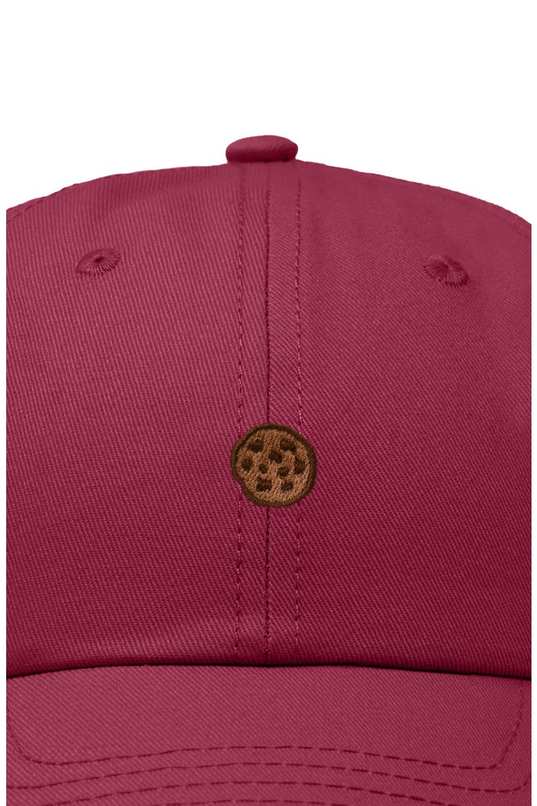 Cookie Dad Cap, Alternate, color, Maroon