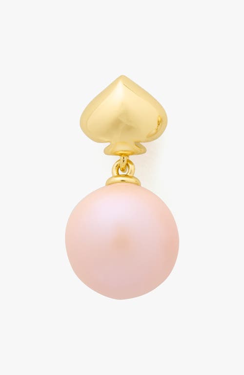 Kate Spade New York Pearlie Faux Pearl Drop Earrings In Gold