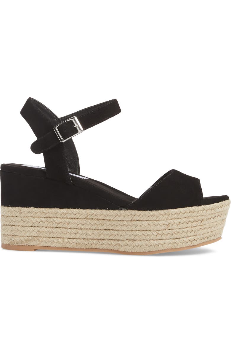 Steve Madden Kianna Espadrille Wedge Sandal, Alternate, color,