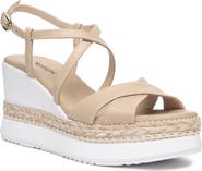 NeroGiardini Ankle Strap Platform Wedge Sandal