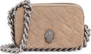 Kurt Geiger London Small Kensington Leather Camera Bag