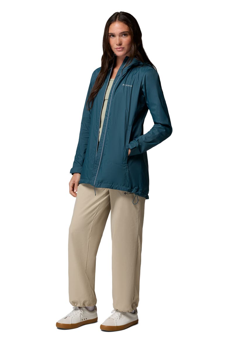Switchback II Lined Long Jacket, Alternate, color, EVERBLUE
