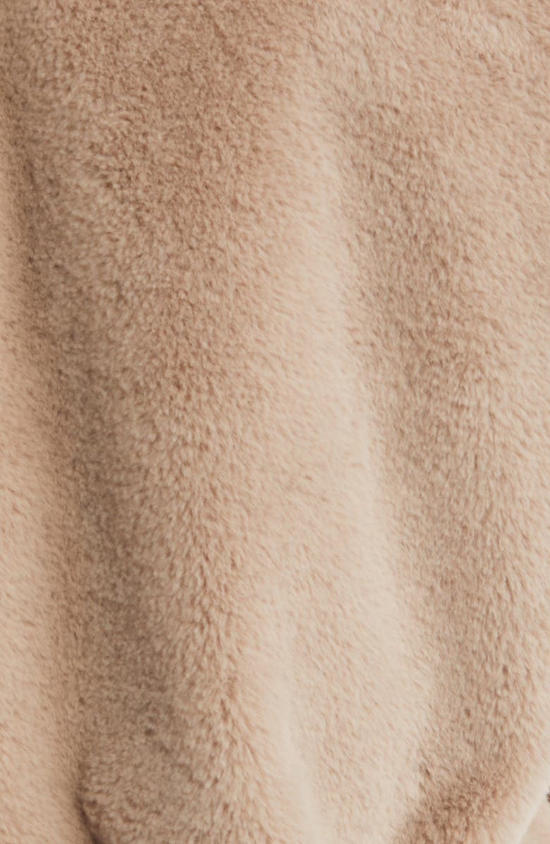 Thread & Supply Mink Faux Fur Hooded Vest, Alternate, color,