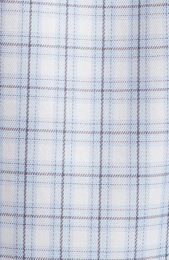 Traditional Fit Premium Non-Iron Plaid Cotton Dress Shirt