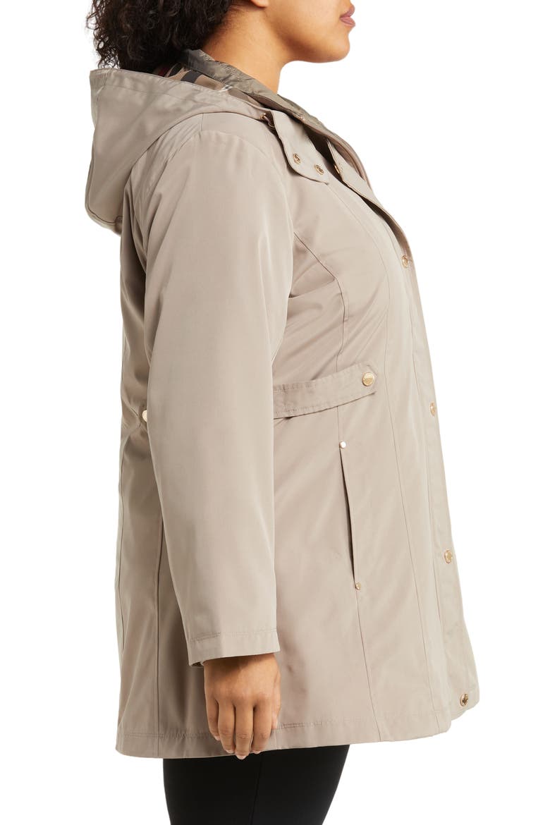 Water Resistant Rain Jacket, Alternate, color, TAUPE