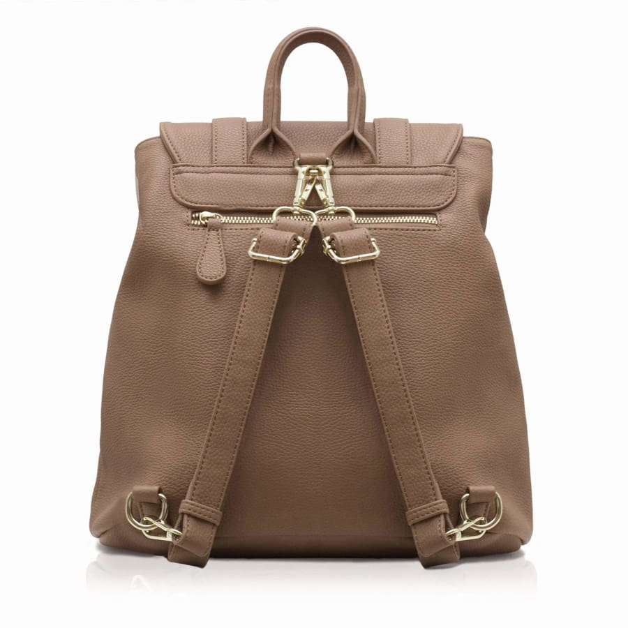 Agnes Vegan Backpack, Alternate, color, Brown